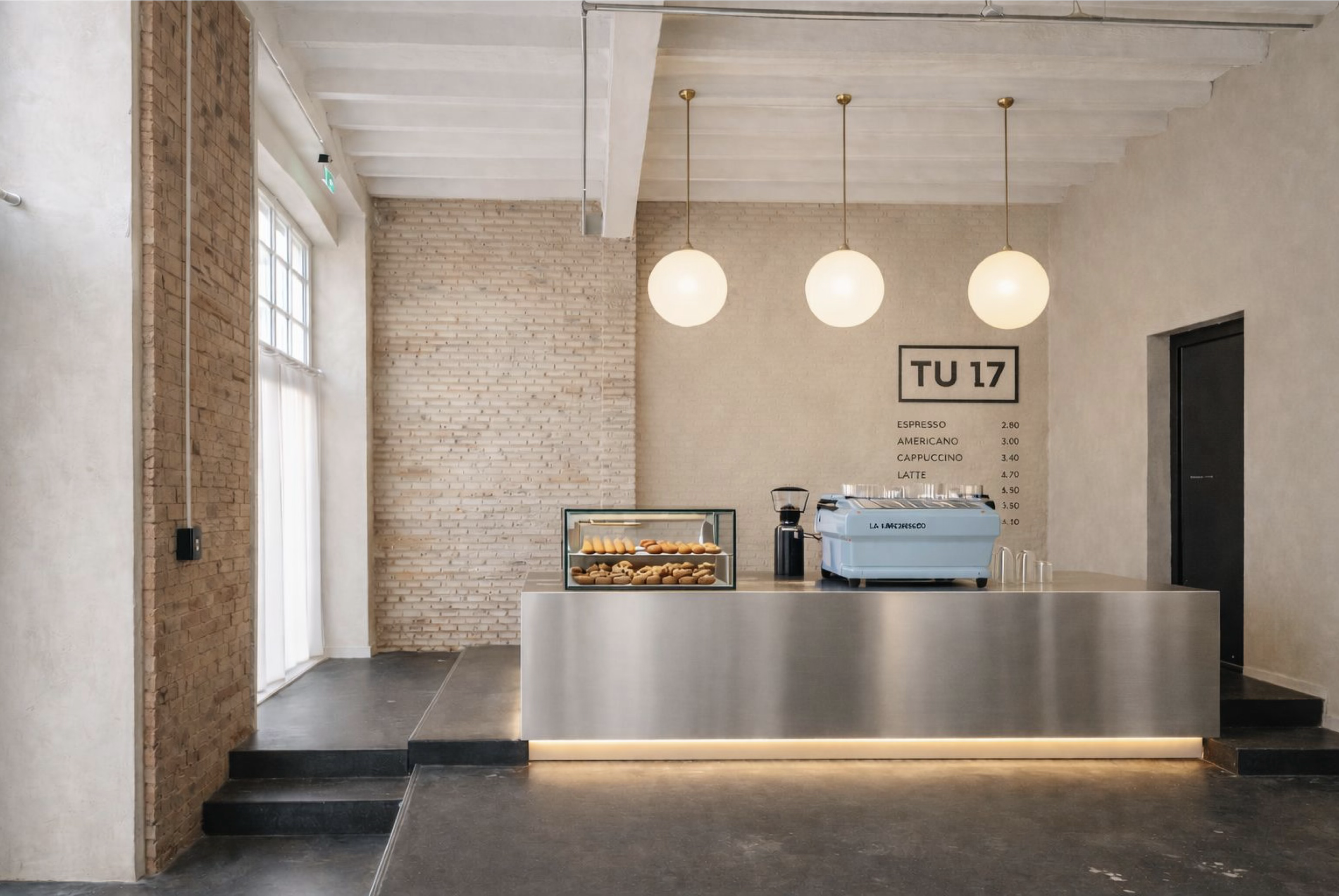 Café — open to the city