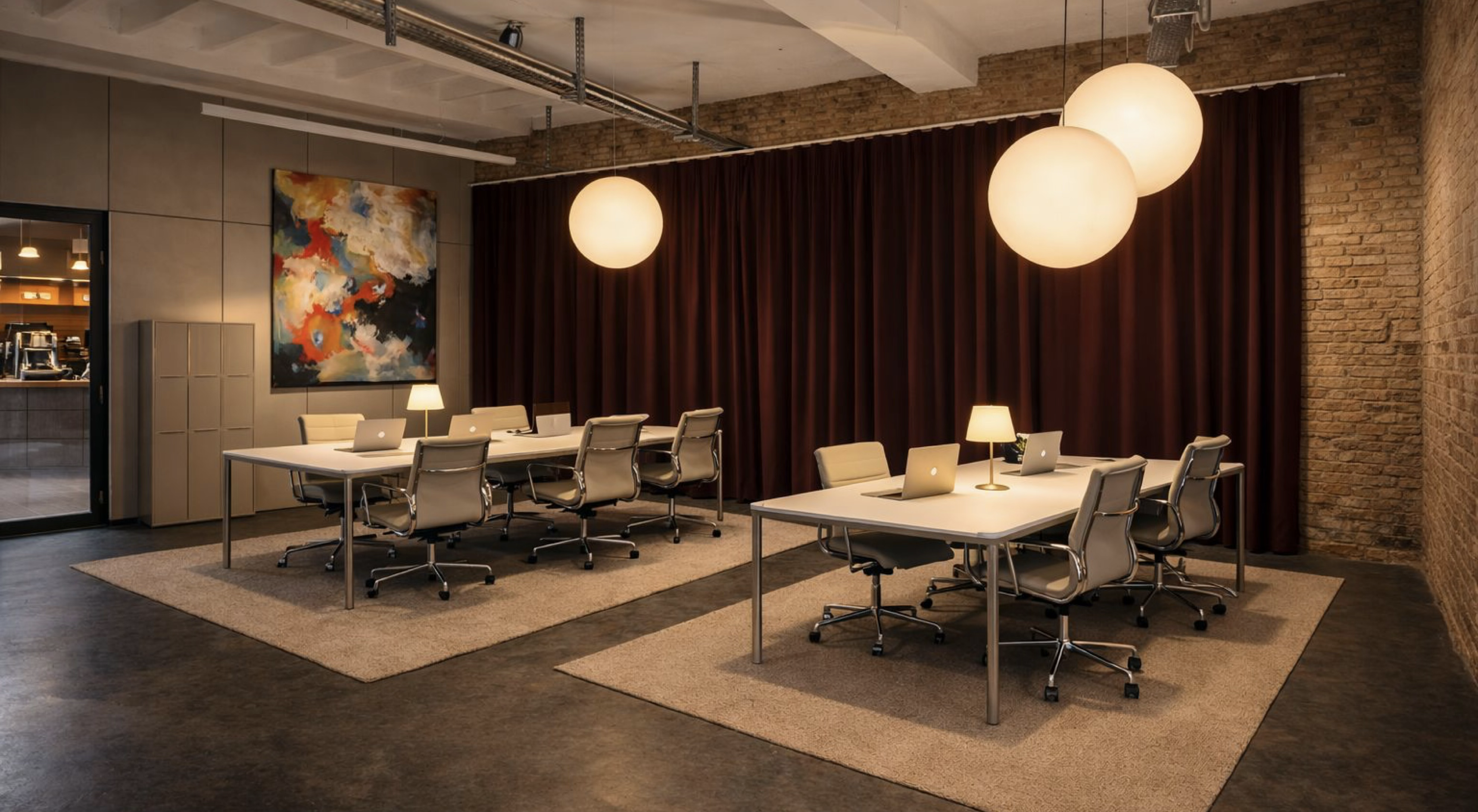 Workspace floor